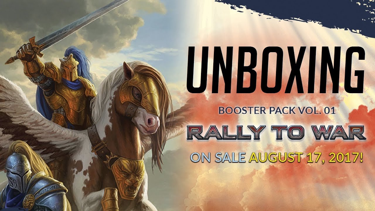 Dragoborne Rally To War Booster Box Unboxing