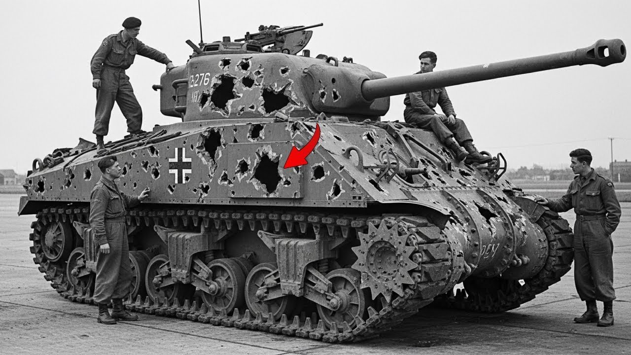 When 5 German Panthers Attacked — This Sherman Gunner’s 5 Shots Destroyed Them All