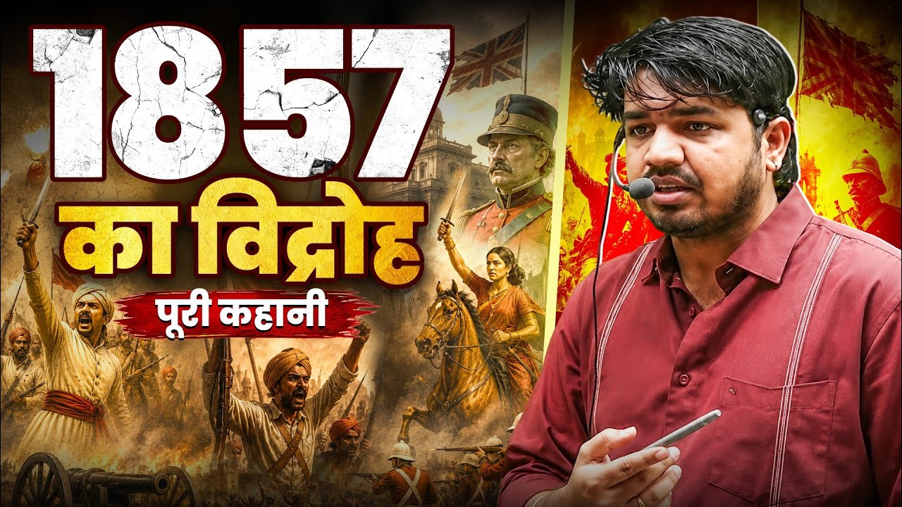 1857 का विद्रोह : पूरी कहानी एक ही वीडियो में  | Subhash Charan Sir | 1857 ki Kranti 