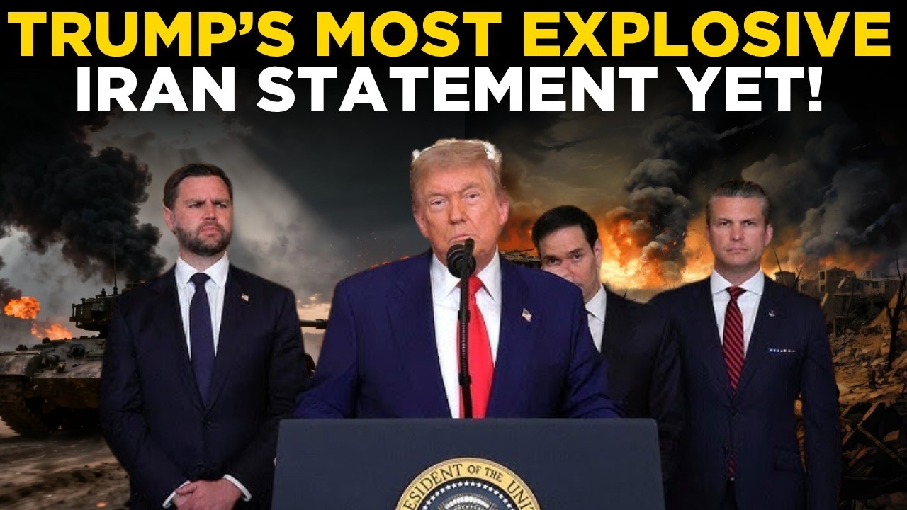 TRUMP IRAN ANNOUNCEMENT LIVE | President Trump Authorizes Massive Strike on Iran Targets | US NEWS