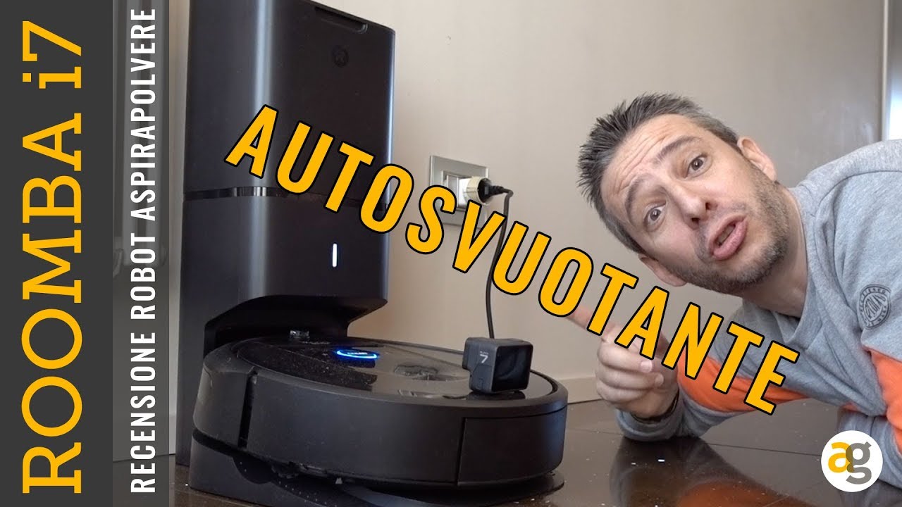 SI SVUOTA DA SOLO!! Recensione ROOMBA i7 di iRobot robot aspirapolvere.