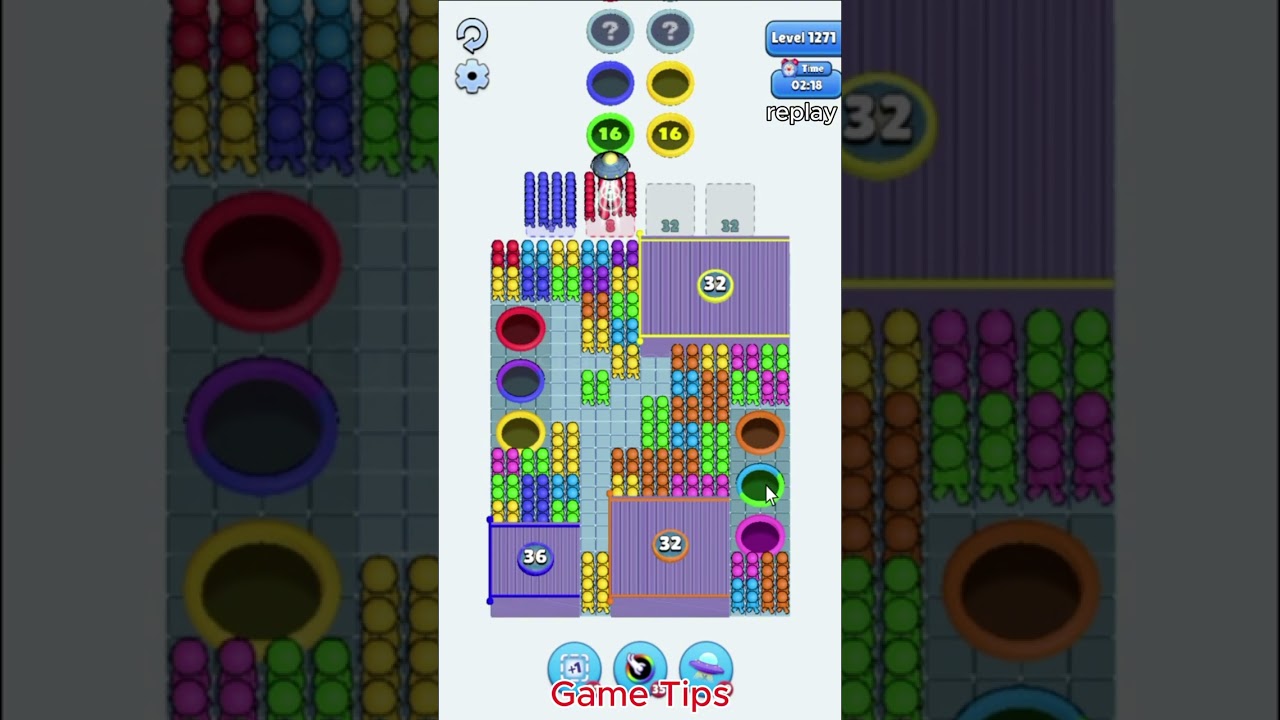 Hole People level 1271 Solution Walkthrough