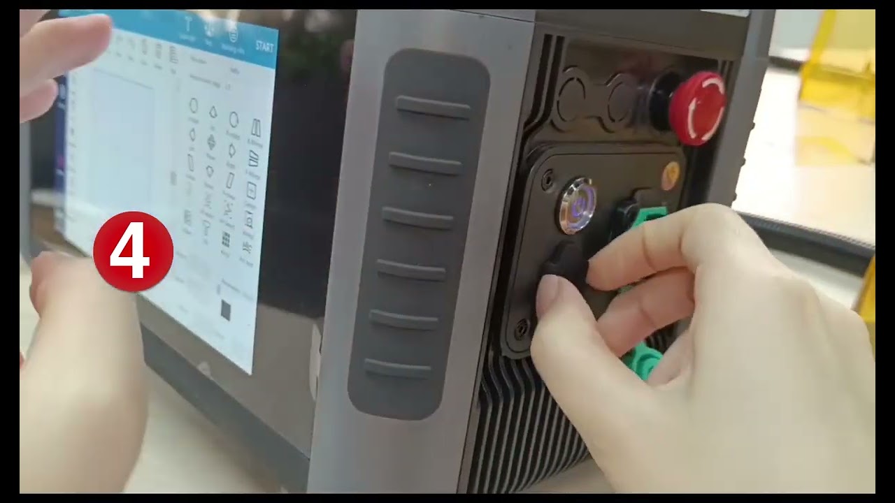 Handheld Laser Marking Machine Operation Video