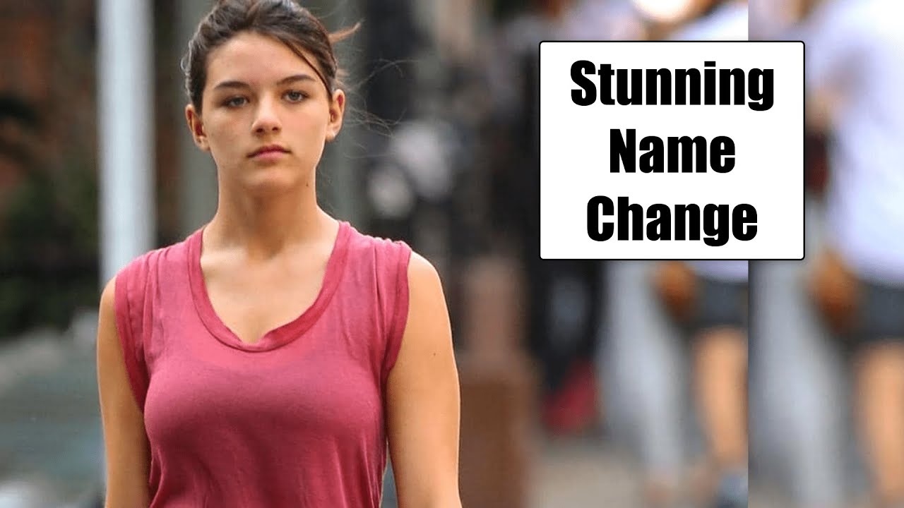 Suri Cruise's Stunning Name Change, A Heartfelt Tribute to Mom Katie Holmes