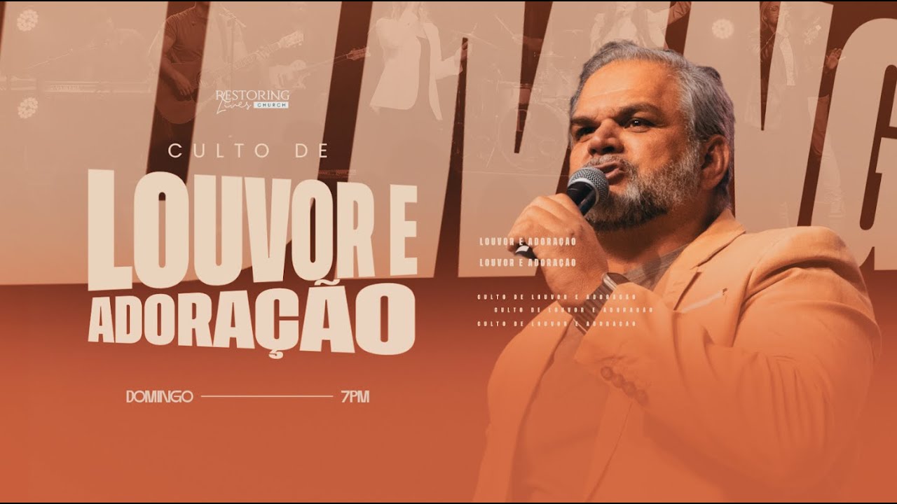 🔴AO VIVO | LIVE | CULTO DE DOMINGO I RESTORING LIVES CHURCH