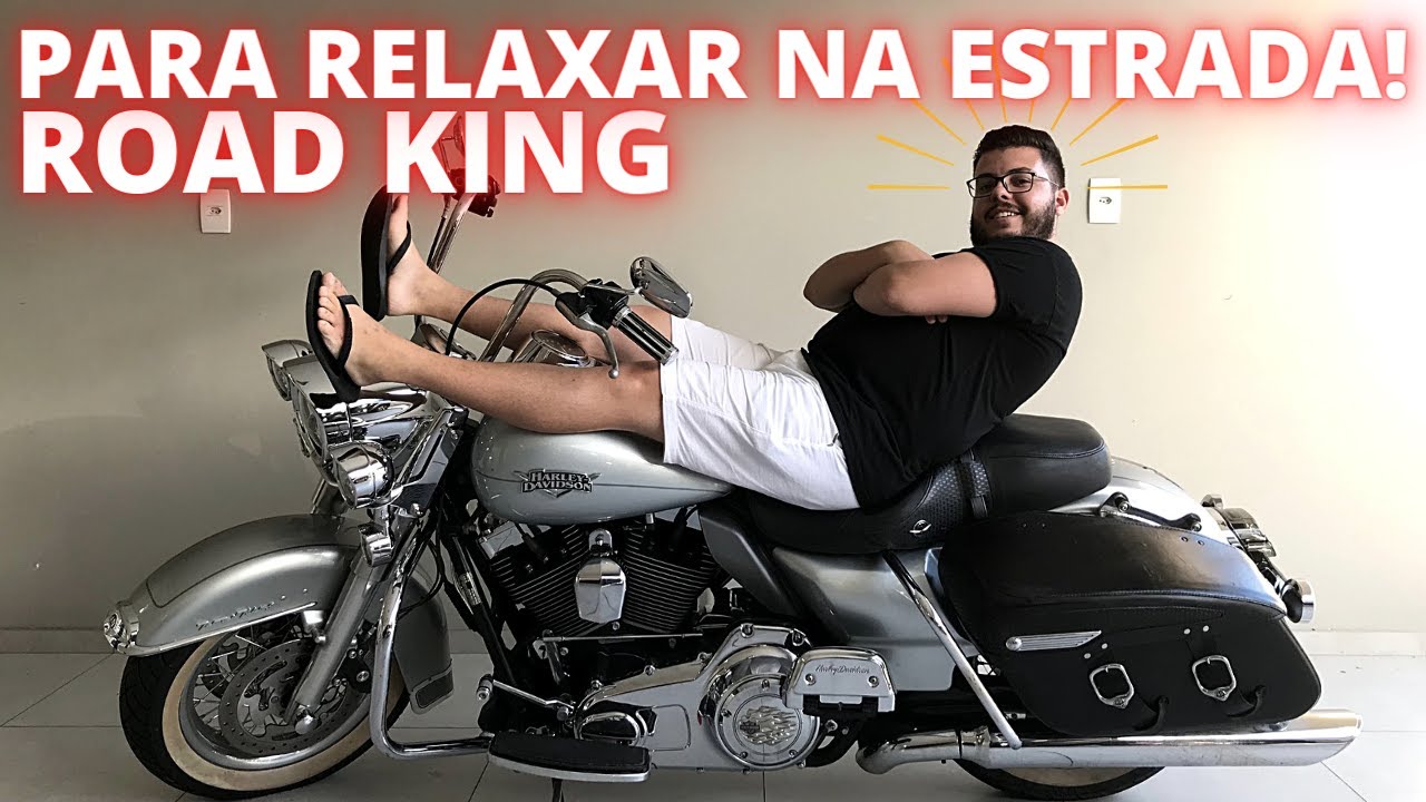 Avaliação Harley Davidson Road King: Será que só tem tamanho? - Vlog 76
