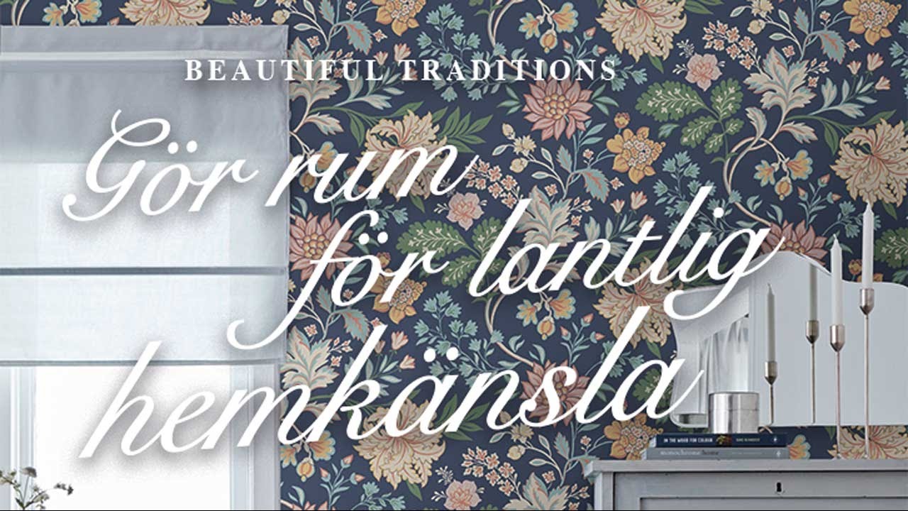 Beautiful Traditions | Boråstapeter | Svenska