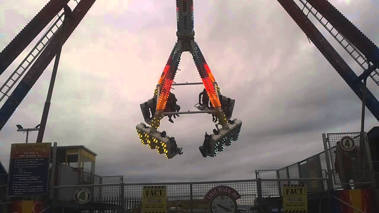 The Freak Out Ride in Action at Barry's Amusements Portrush 2014