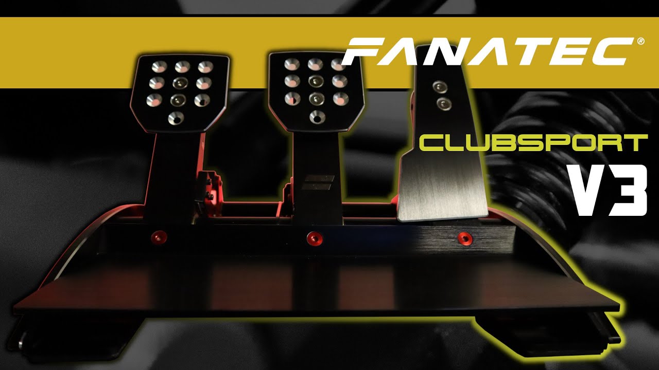 Обзор: Педали Fanatec Clubsport V3 - Жемчужина