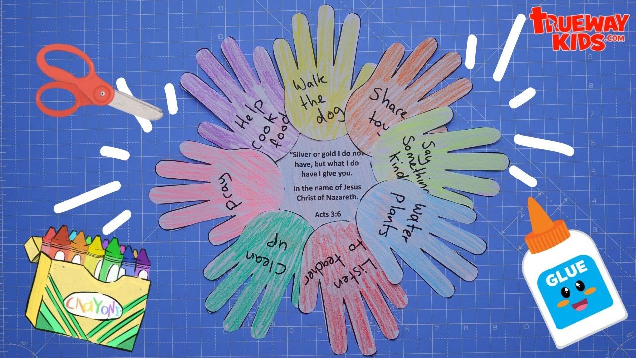 Helping Hands - Craft for kids