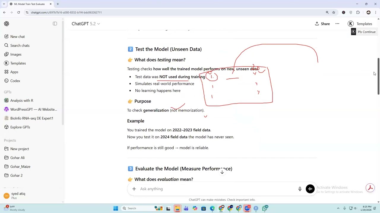 ML3: Train, Test and evaluate regression ML model in R