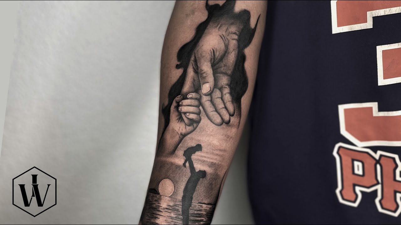 PADRE E HIJO TATTOO TIME LAPSE