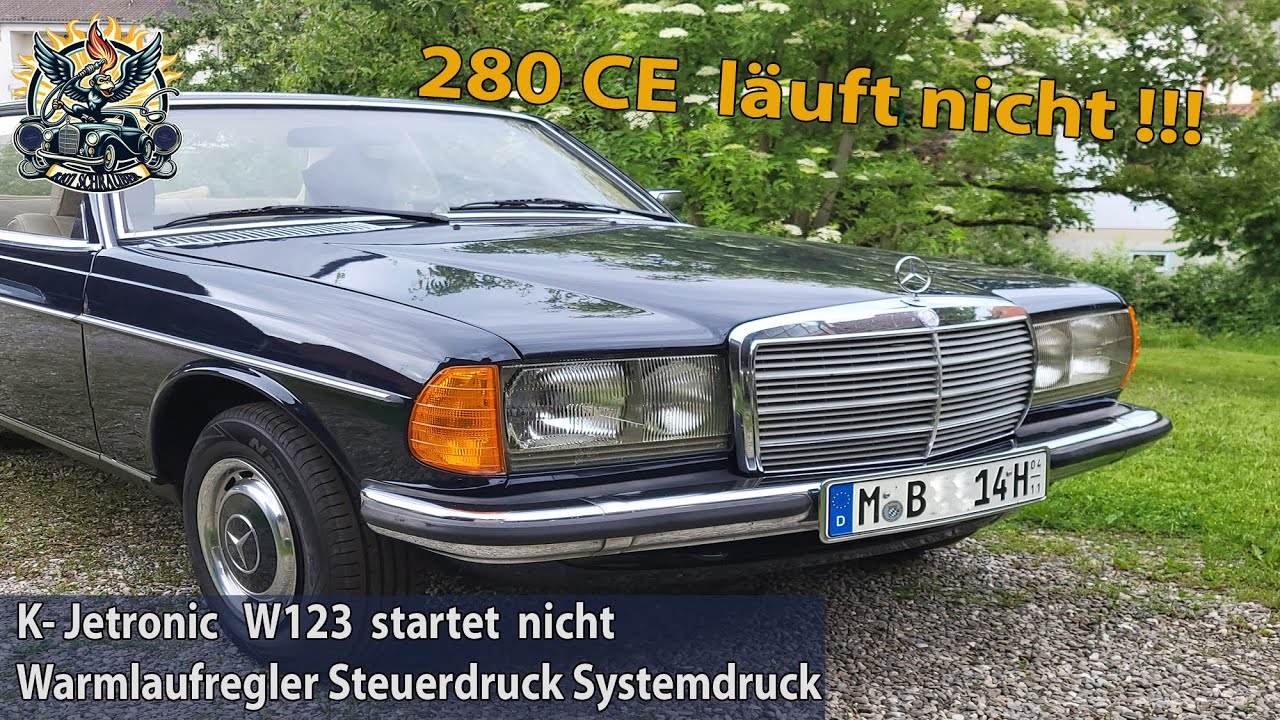 Mercedes Benz C123  280CE - läuft nicht!!!