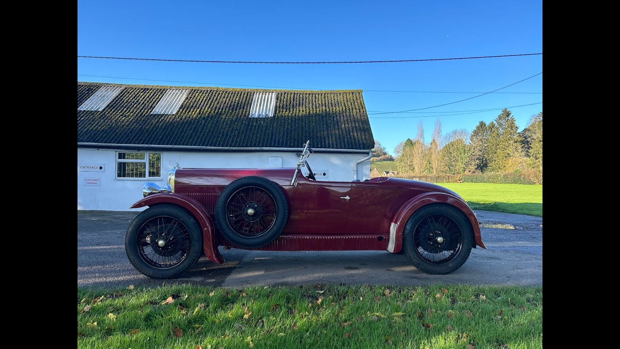 1931 Alvis 12/60 Beetleback - NOW SOLD by Robin Lawton Vintage & Classic Cars