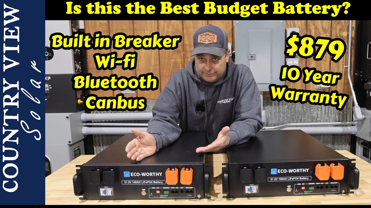 Does it Deserve All The Hype?  Testing out the Eco-Worthy Server Rack Battery.