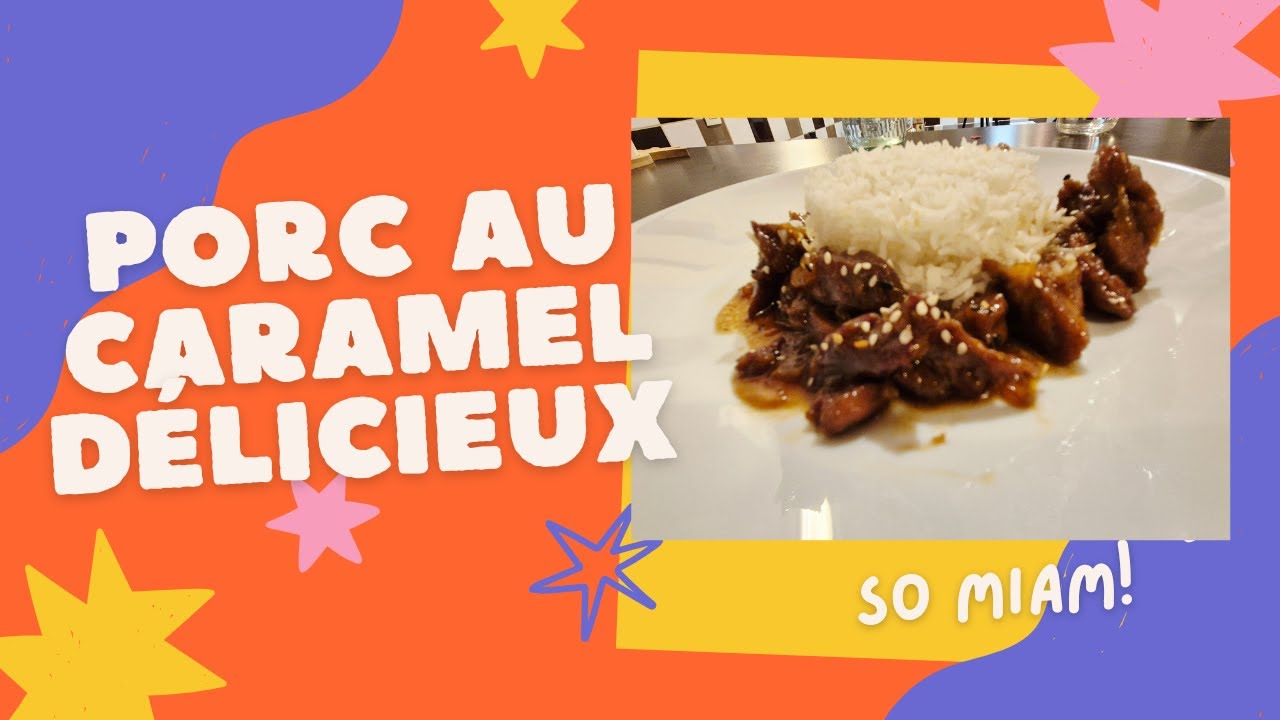 Ce porc au caramel facile est juste succulent
