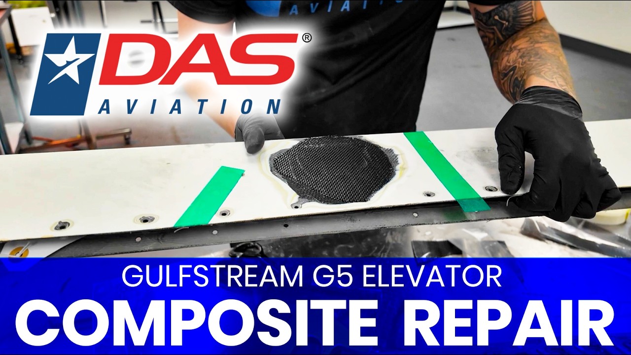 Composite Repair: Gulfstream G5 Elevator | DAS Aviation