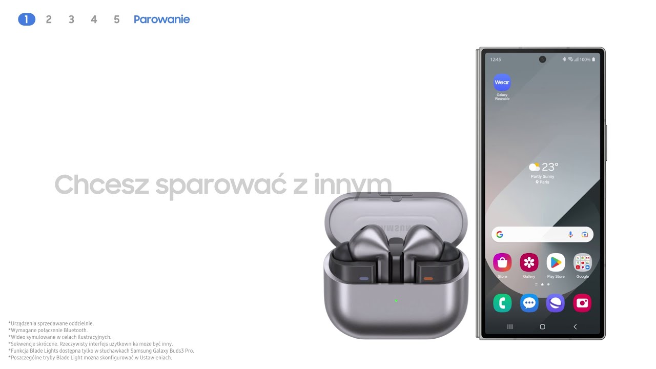 Jak sparować, skonfigurować i nosić nowe słuchawki Galaxy Buds3 | Samsung