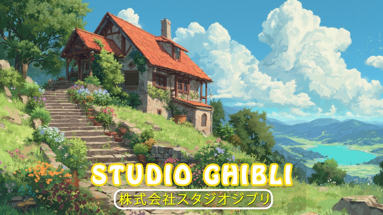 오늘도 수고한 당신을 위한 지브리 피아노 🎹 부드럽고 따뜻한 힐링 BGM / 센과 치히로의 행방불명 / 키키의 배달 서비스 / 하울의 움직이는 성 / 고양이의 귀환