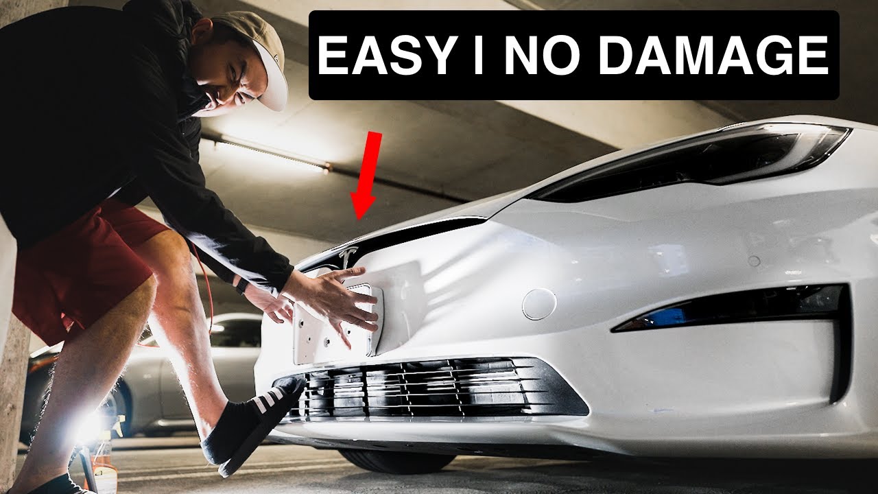 Простой способ | Как снять переднюю панель | Tesla Model S LR Plaid 2021-2022 годов