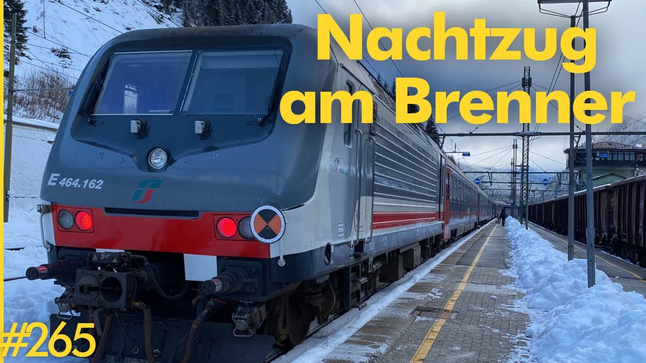 #265 BRENNER mit Güterverkehr (TXL, LOMO, Railpool) und E464 am Nachtzug!