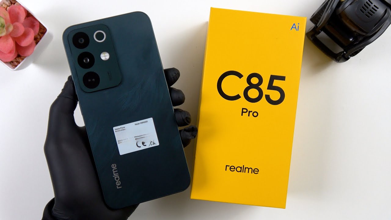 Распаковка Realme C85 Pro | Обзор, Antutu, тест скорости, дизайн, распаковка, тест камеры