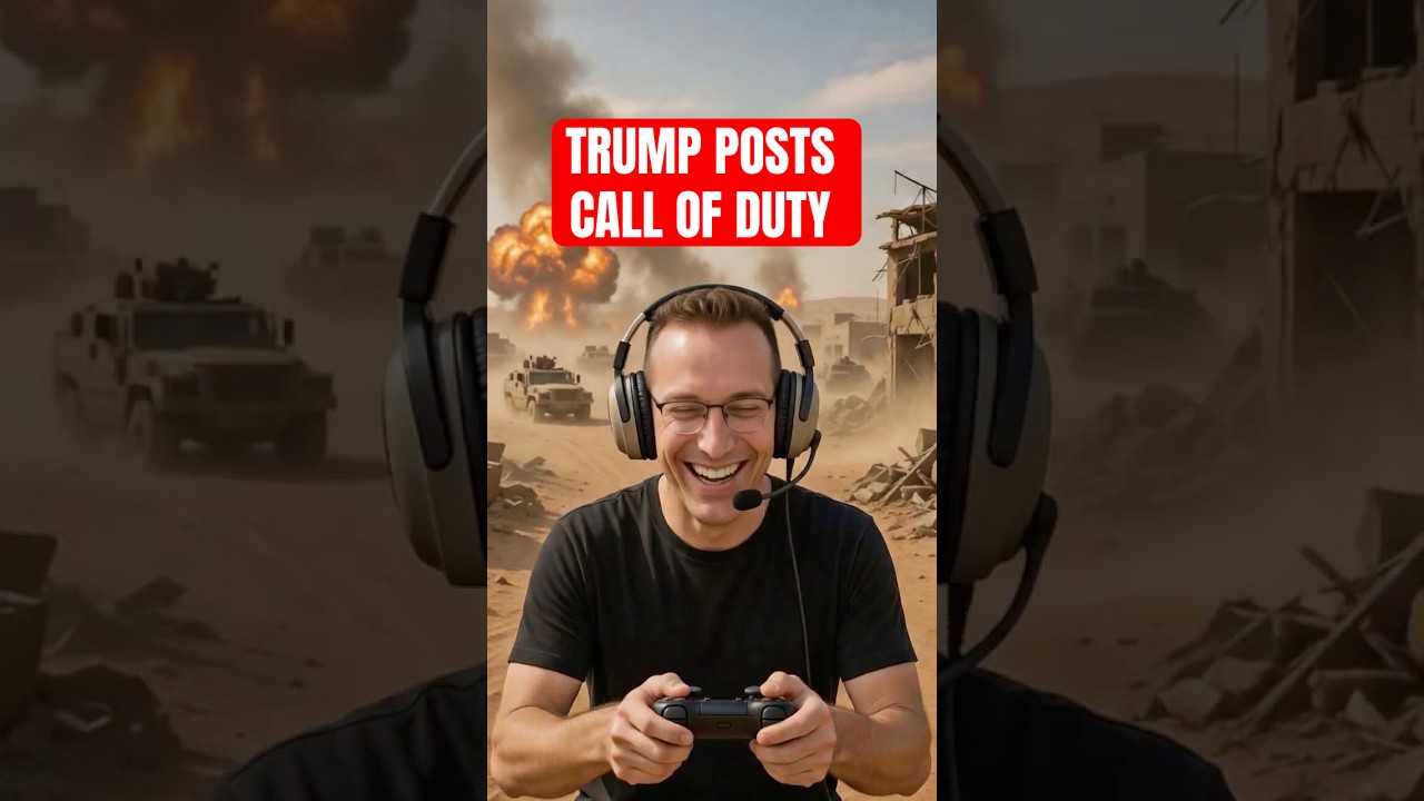 Trump Just Posted The Most SAVAGE Call of Duty Iran Video🔥