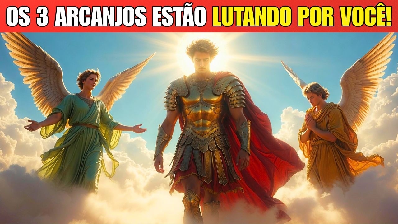 SÃO MIGUEL, RAFAEL E GABRIEL ESTÃO LUTANDO POR VOCÊ — REZE COMIGO! 🙏✨