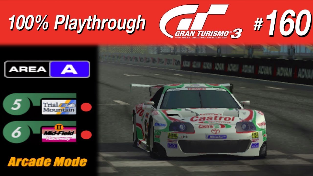 Gran Turismo 3 - #160 - Trial Mountain & Midfield Raceway II (Arcade Mode)