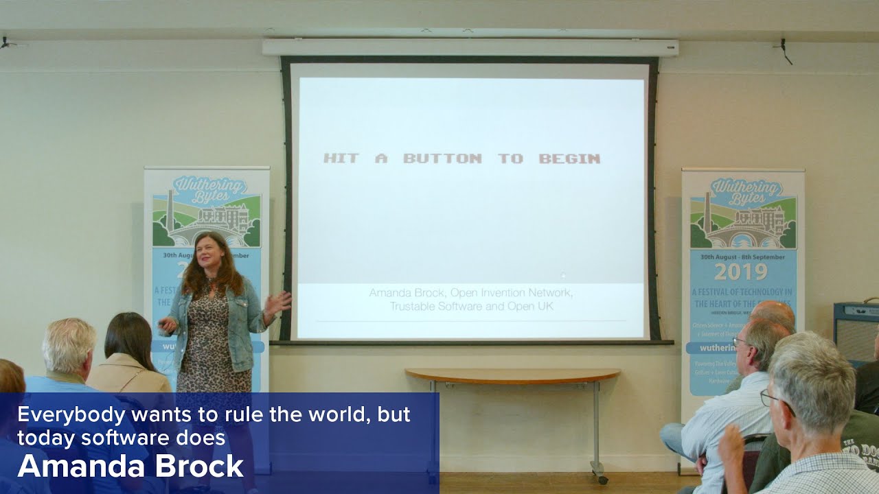 Everybody wants to rule the world, Amanda Brock (Wuthering Bytes 2019)