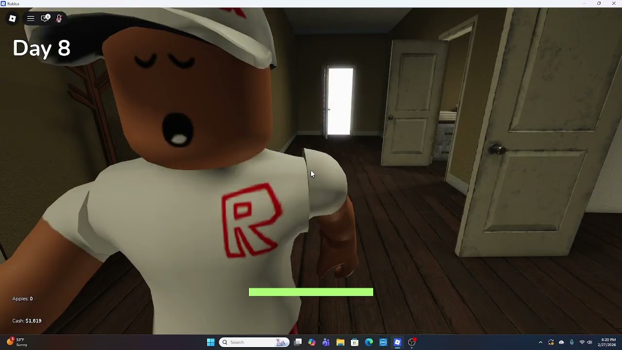 Surviving 10 Nights in Roblox Amber Alert!! (Part 2)