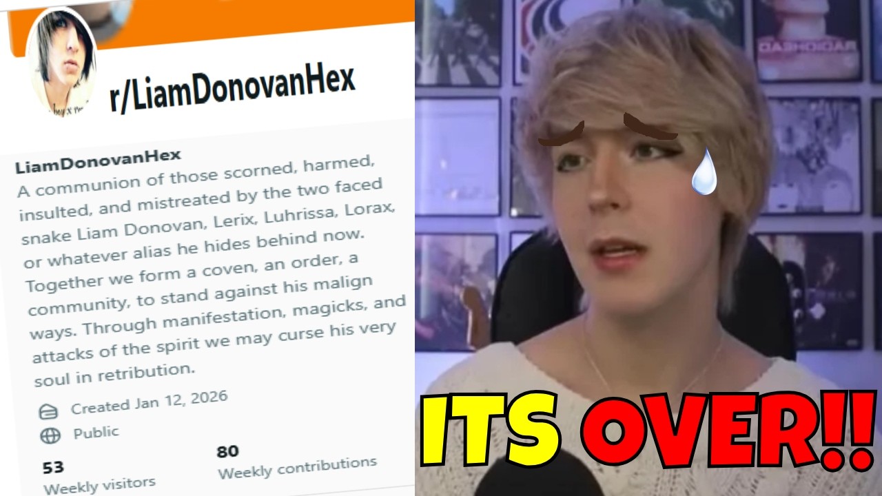 Liam Donovan Mods REVOLT! Create A HATE REDDIT!!!