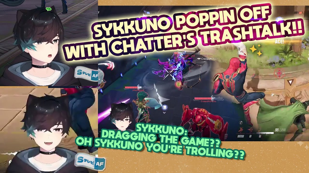 Sykkuno gets HARSHLY TRASHTALKED for PICKING SPIDER-MAN and IMMEDIATELY PROVES THEM WRONG!