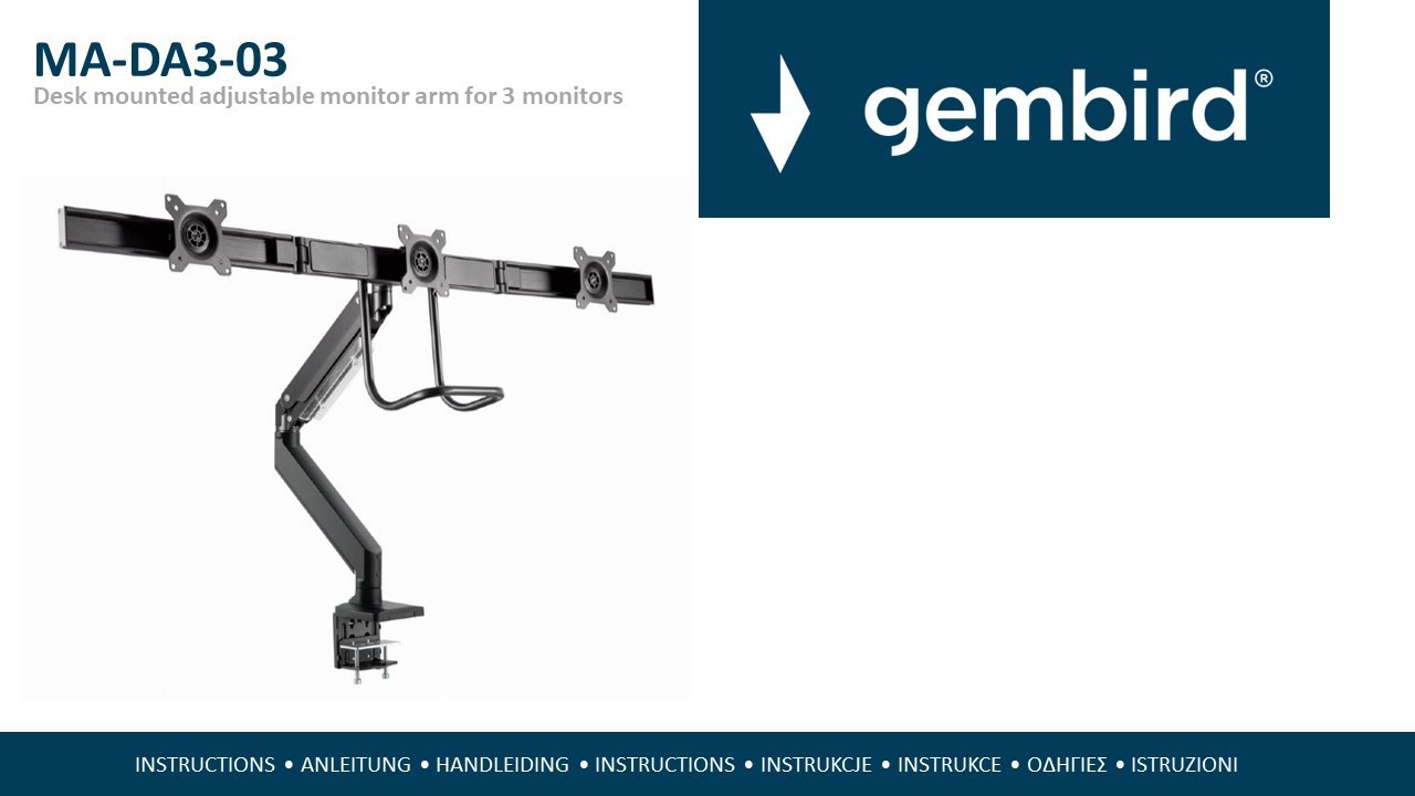 Gembird MA-DA3-03 Features
