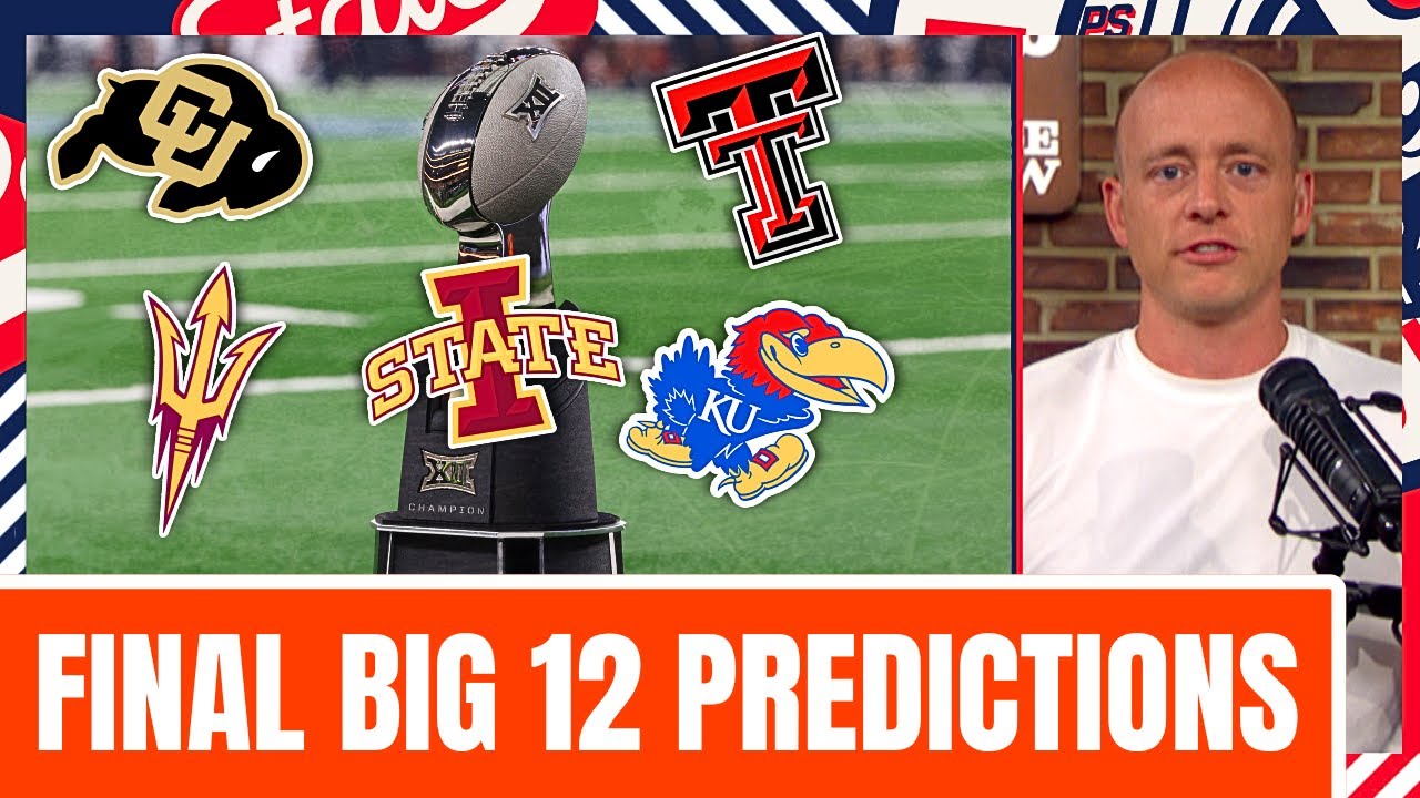 Big12 Championship Predictions + Favorite Win Total Bets - Josh Pate Cut