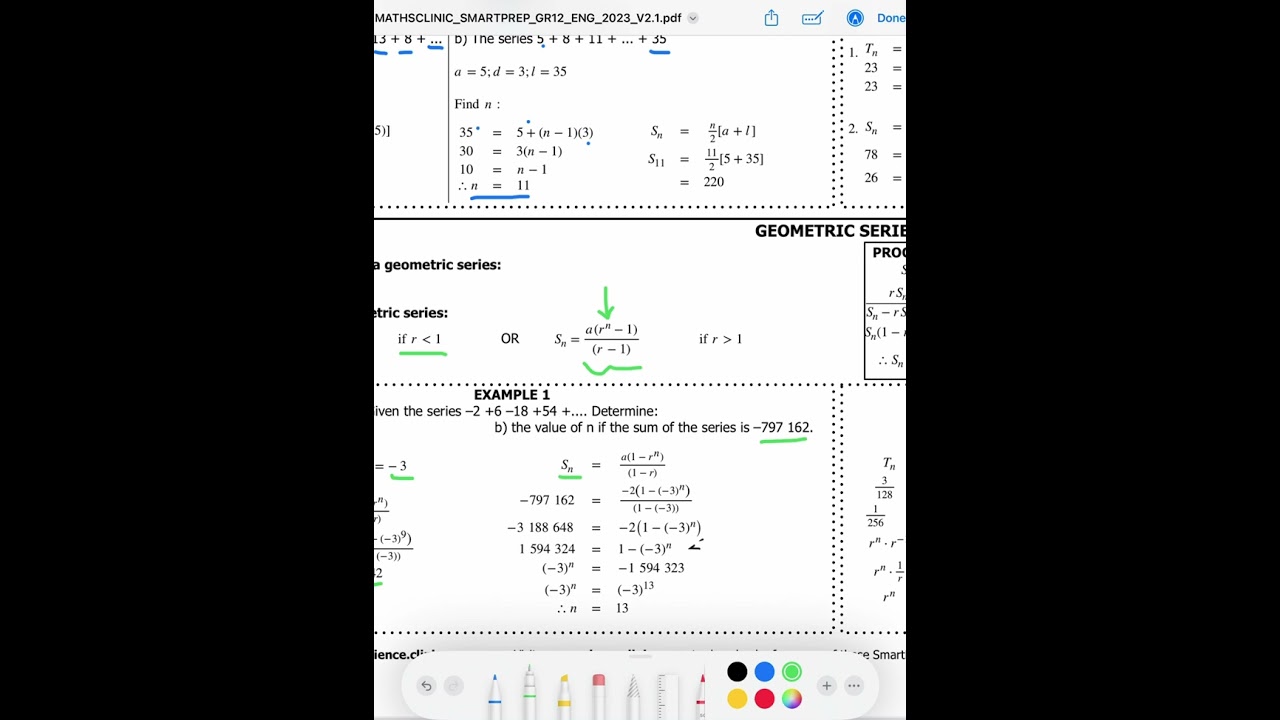 Sequences & Series 2