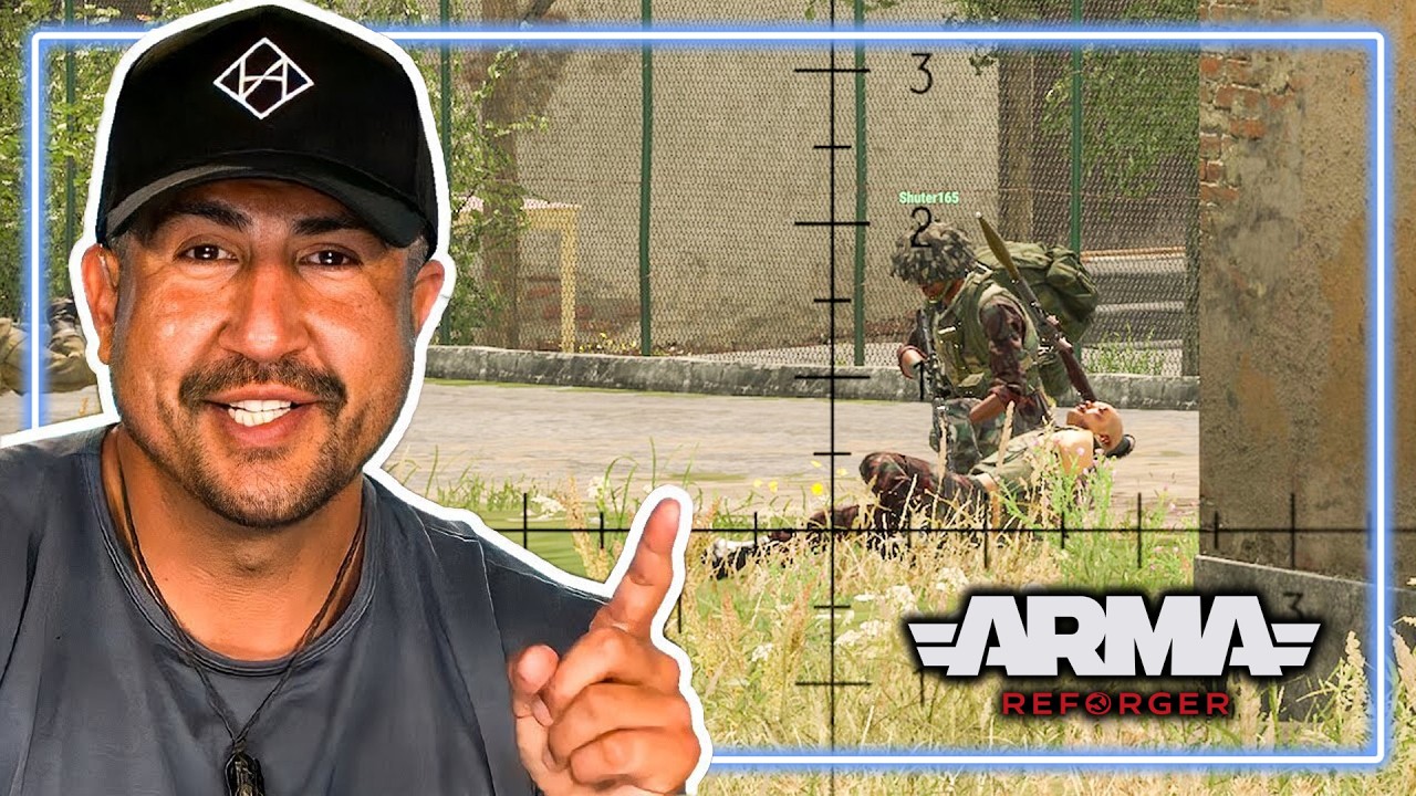 Real Sniper REACTS to Arma Reforger