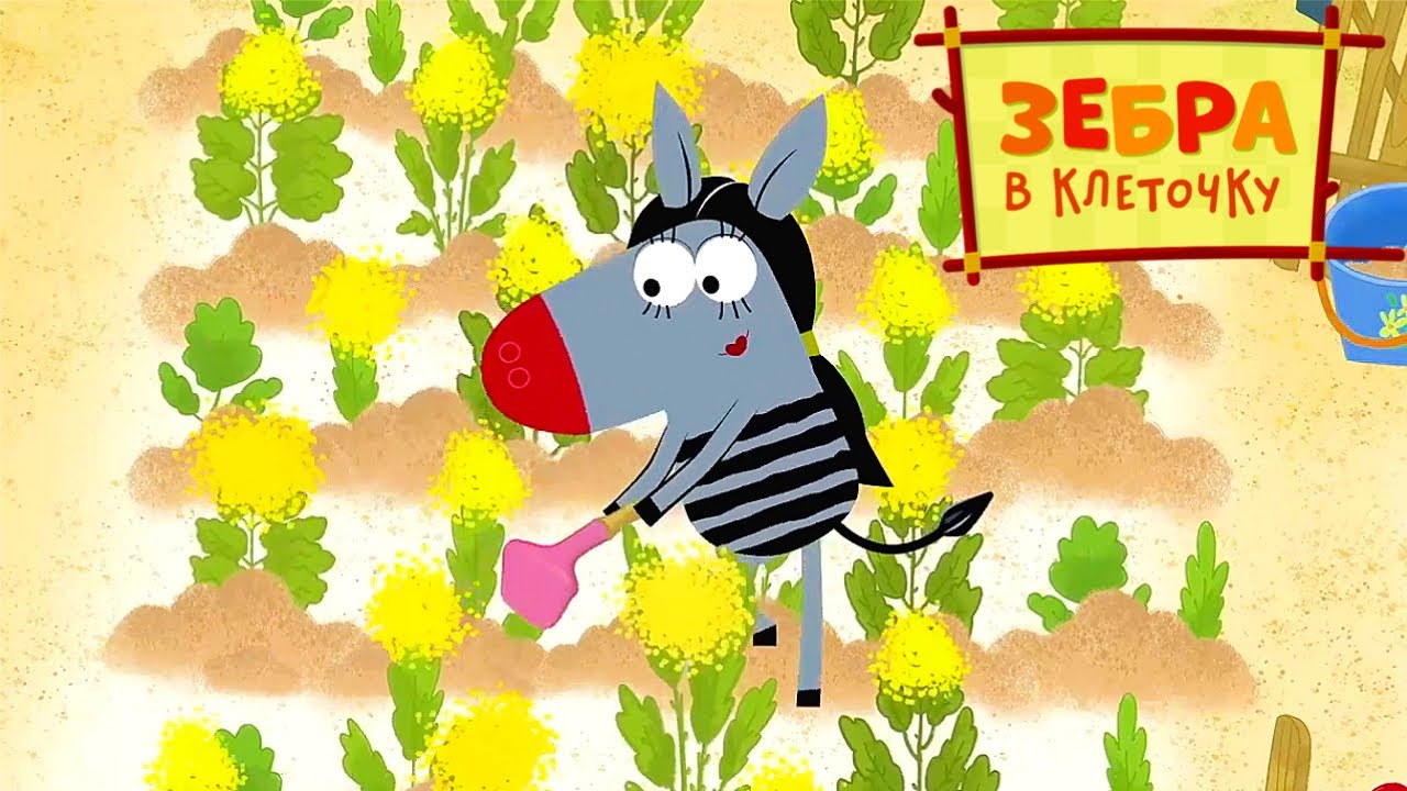 Зебра в клеточку  🌿  Праздник урожая  🌿  Мультики для детей  🦓  Официальный канал