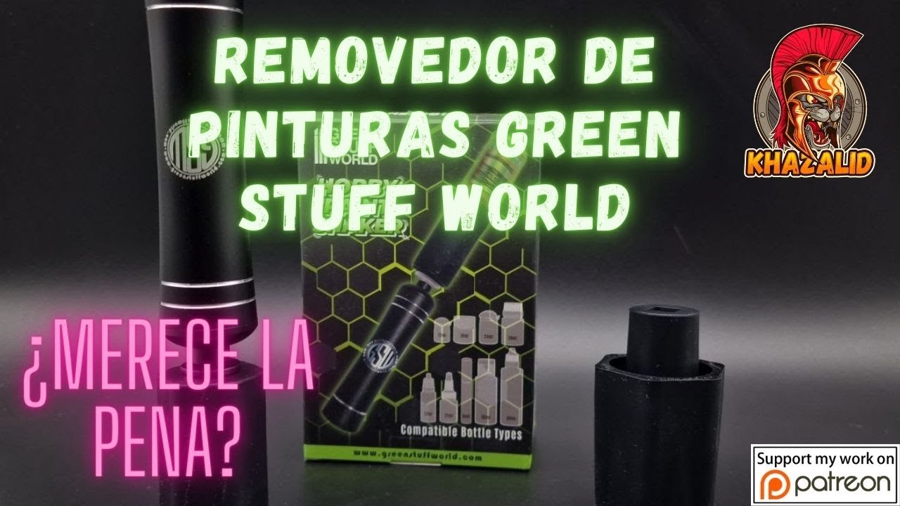 🌟Hobby Paint Shaker GREEN STUFF WORLD🌟REVIEW