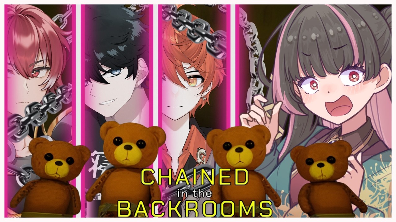 【#Chained in the Backrooms】またまた鎖につながれてしまった！？【＃苦行ゲーミング部】#新人VTuber #雑談  #個人Vtuber