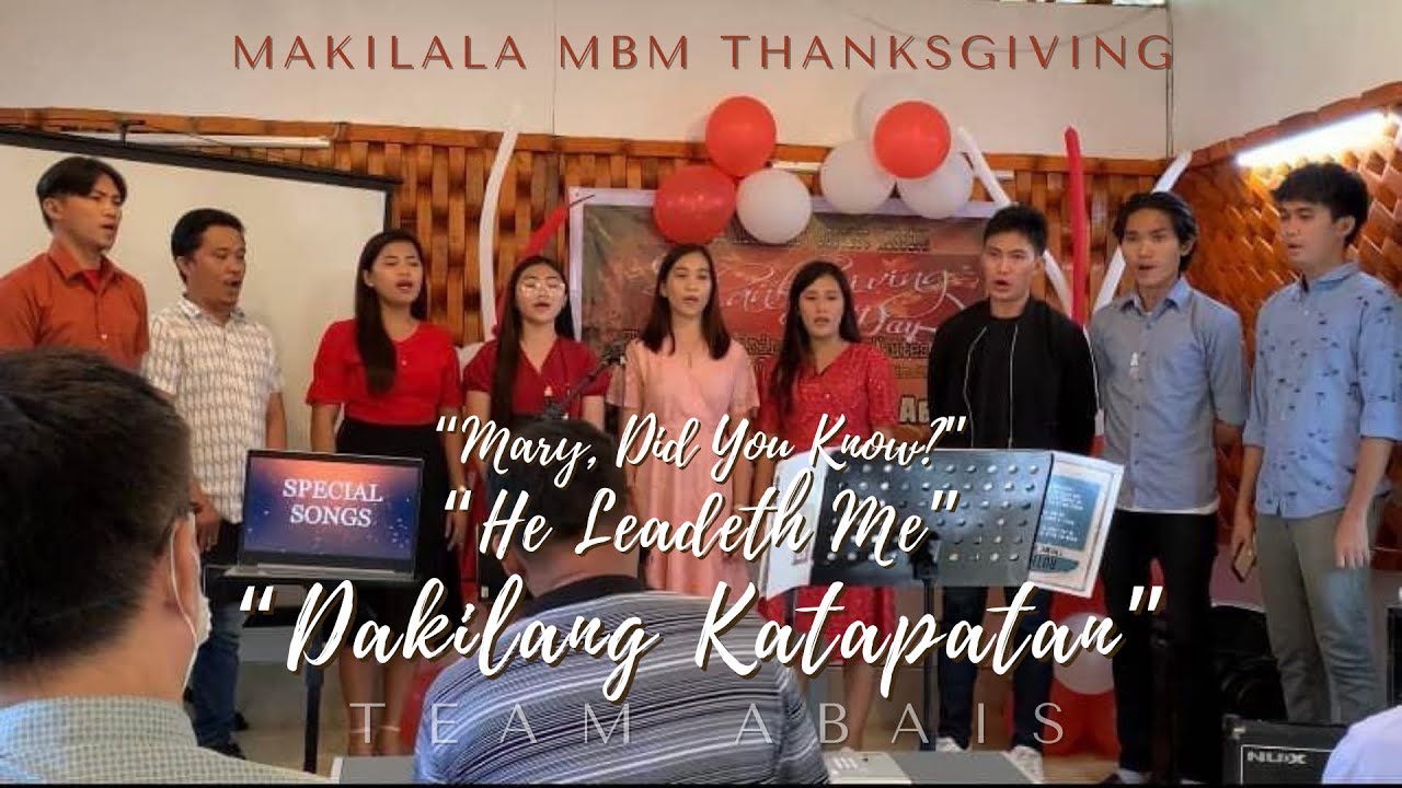 MARY DID YOU KNOW, HE LEADETH ME, DAKILANG KATAPATAN Medley | Message Through Songs | Team Abais