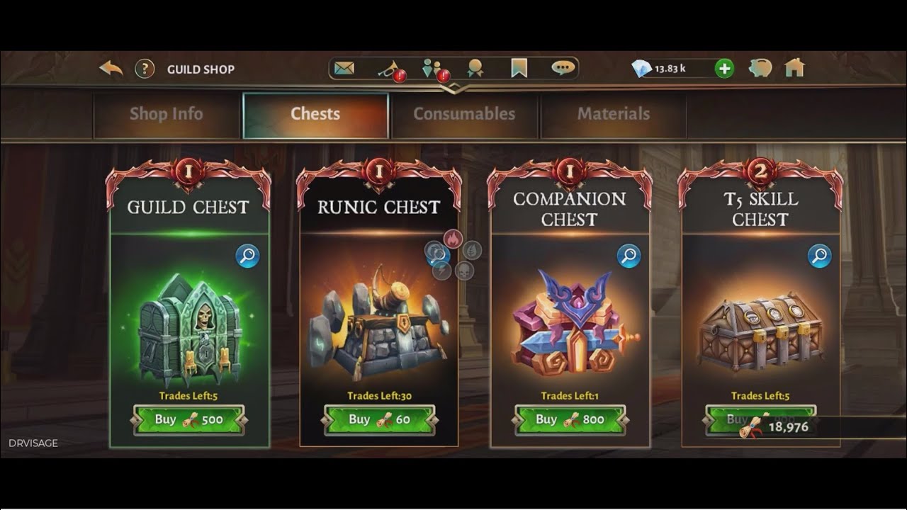 Dungeon Hunter 5 (#168) Guild Shop Tips