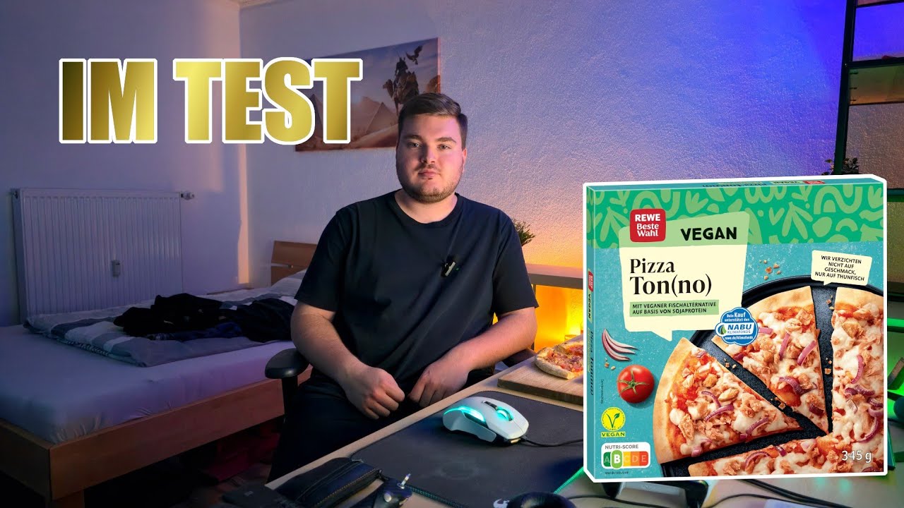 Pizza Ton(no) Rewe Beste Wahl Vegan 🐟 im Test