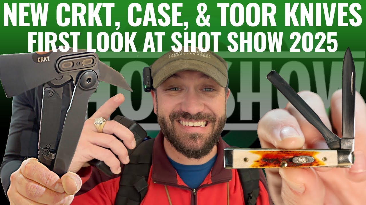 New Knives From CRKT, Case, & Toor Knives | Shot Show 2025