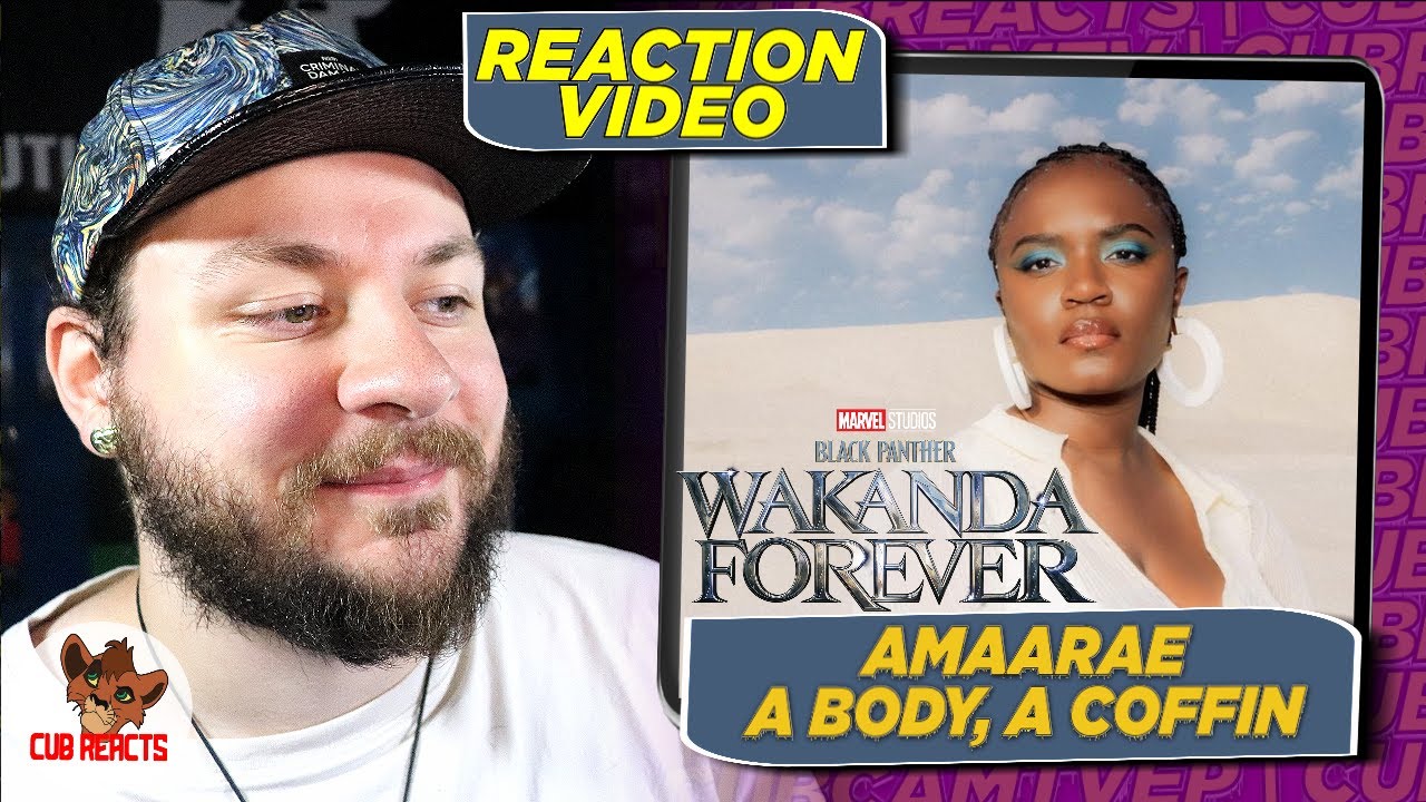 AMAARAE ON WAKANDA FOREVER! | Amaarae - A Body, A Coffin | CUBREACTS UK ANALYSIS VIDEO