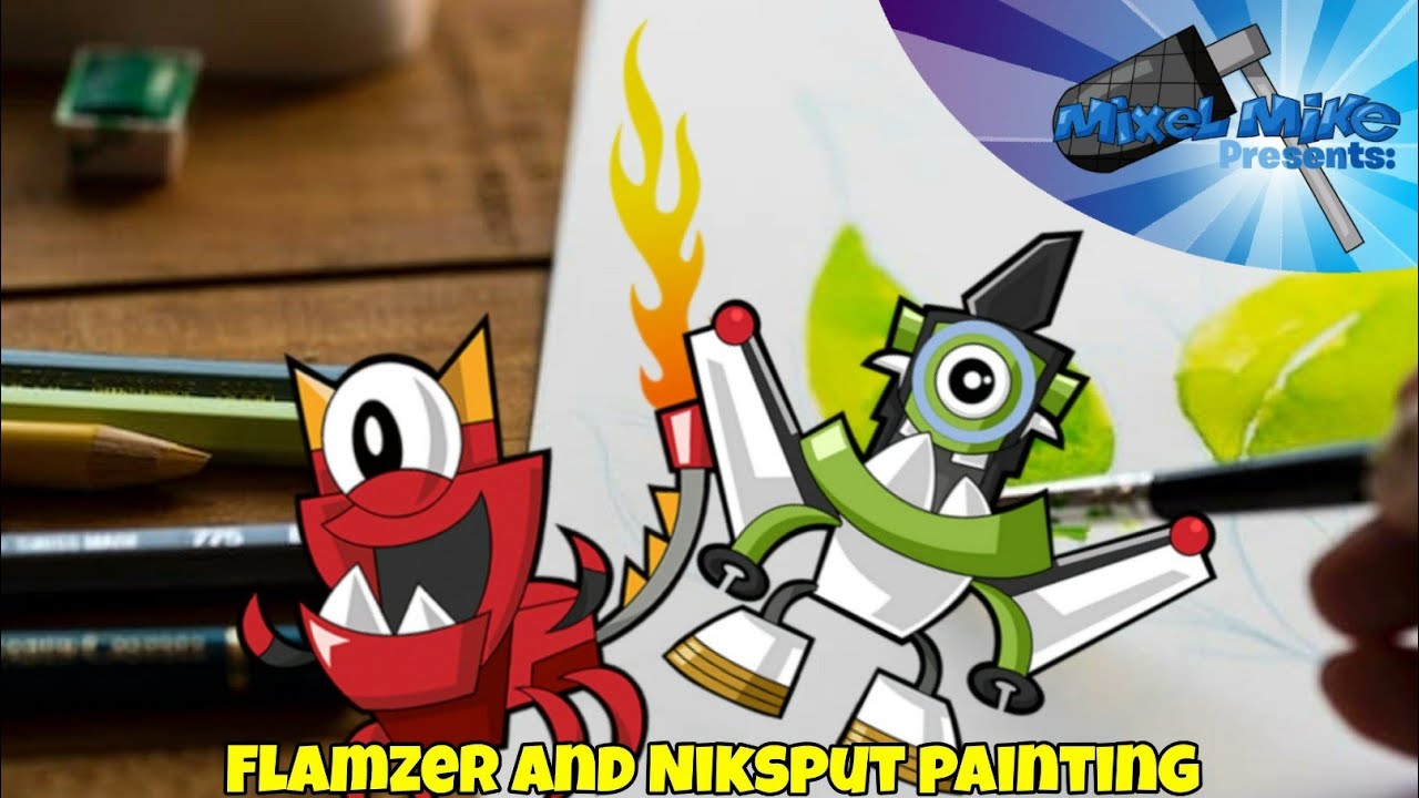 Flamzer and niksput painting.