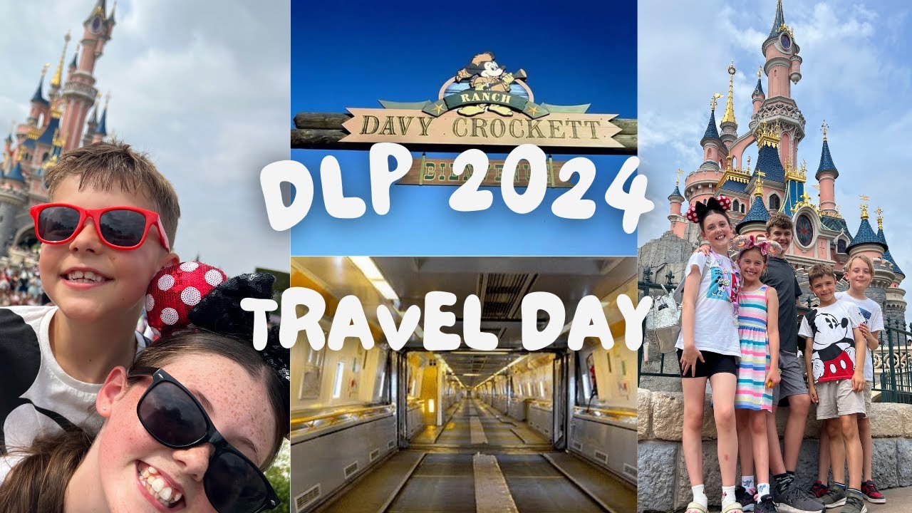 Disneyland Paris 2024 | Travel Day | Le Shuttle | Davy Crockett | Disneyland Park | Illuminations