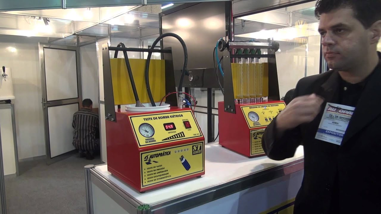 Autopar. Equipamento para teste completo do m&oacute;dulo press&atilde;o de combust&iacute;vel.