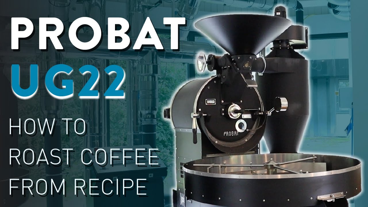 Coffee Roasting on Probat UG22 from Recipe | How to Roast Coffee on a UG22