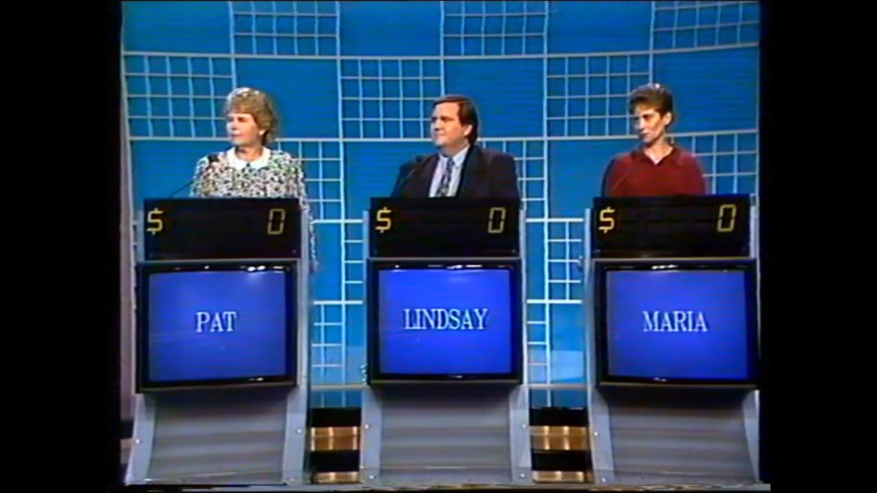 Jeopardy Australia Channel Ten 5/7/1993